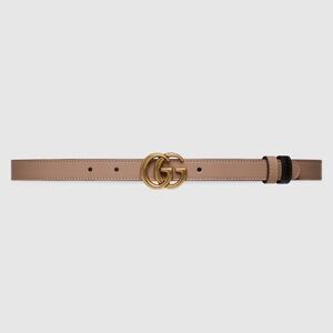 GUCCI MARMONT REVERSIBLE THIN BELT